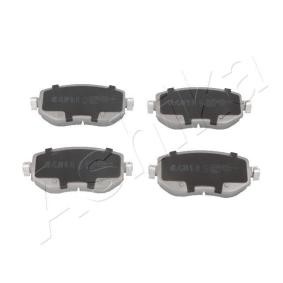 Achetez des Plaquettes de frein ASHIKA 50-00-0722 à prix pour 25,60 €