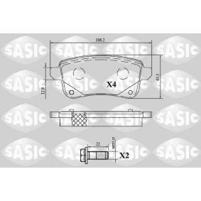Comprar Juego de pastillas de freno de SASIC 6214047 a bajo precio de 42,45 €