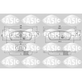 Comprar Juego de pastillas de freno de SASIC 6214050 a bajo precio de 47,11 €