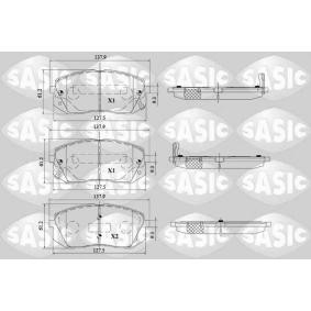 Comprar Juego de pastillas de freno de SASIC 6216157 a bajo precio de 44,23 €