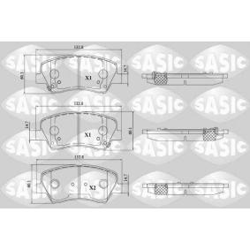 Comprar Juego de pastillas de freno de SASIC 6216195 a bajo precio de 61,74 €