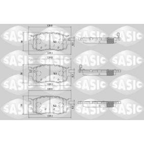 Comprar Juego de pastillas de freno de SASIC 6216198 a bajo precio de 62,16 €