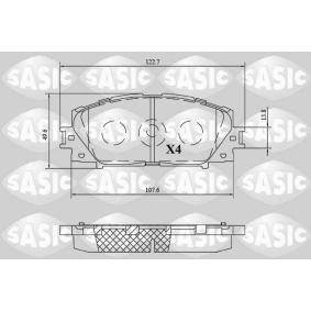 Bremsbeläge 6216201 von SASIC günstig für 39,53 € online kaufen
