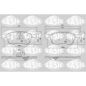 Comprar Juego de pastillas de freno de SASIC 6216205 a bajo precio de 47,54 €