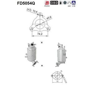 Compre Filtro de partículas da AS FD5054Q a um preço baixo por 482,83 €
