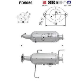 Partikelfilter (DPF) von AS FD5056