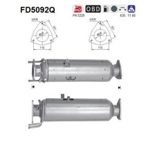 Partikelfilter (DPF) von AS FD5092Q