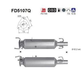 Partikelfilter (DPF) für FIAT von AS