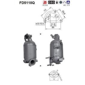 Compre Filtro de partículas da AS FD5118Q a um preço baixo por 489,14 €