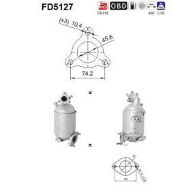 Compre Filtro de partículas da AS FD5127 a um preço baixo por 419,61 €