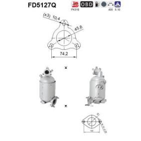 Compre Filtro de partículas da AS FD5127Q a um preço baixo por 492,01 €