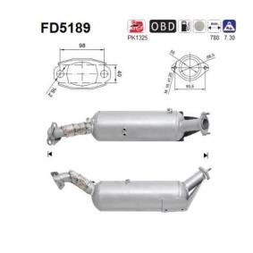 Partikelfilter (DPF) für SUZUKI von AS