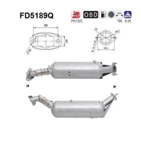 Partikelfilter (DPF) für SUZUKI von AS