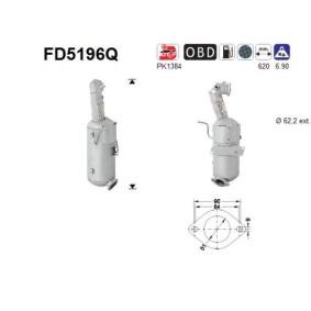Partikelfilter (DPF) von AS FD5196Q