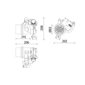 Köp EGR kylare av MAHLE ORIGINAL CE 39 000P till det låga priset 3234,68 kr