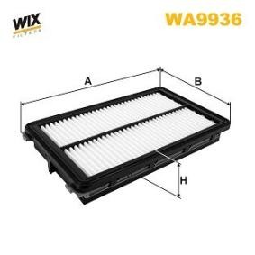 Luftfilter WA9936 von WIX FILTERS günstig für 58,33 € online kaufen