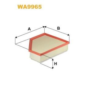 Luftfilter von WIX FILTERS WA9965