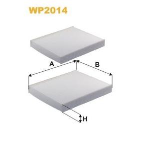Osta Suodatin, sisäilma WIX FILTERS:llä WP2014 edullisesti hintaan 59,57 €
