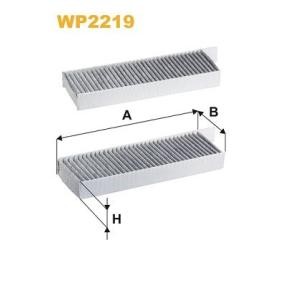 Compre Filtro, ar do habitáculo da WIX FILTERS WP2219 a um preço baixo por 29,39 €