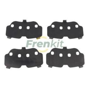 Compre Película anti-chiadeiras, pastilha travão (placa traseira) da FRENKIT 940035 a um preço baixo por 8,38 €