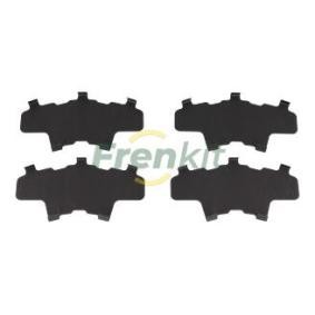 Compre Película anti-chiadeiras, pastilha travão (placa traseira) da FRENKIT 940054 a um preço baixo por 14,85 €