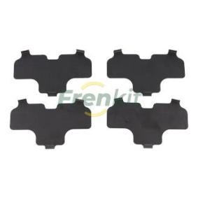 Compre Película anti-chiadeiras, pastilha travão (placa traseira) da FRENKIT 940154 a um preço baixo por 6,25 €