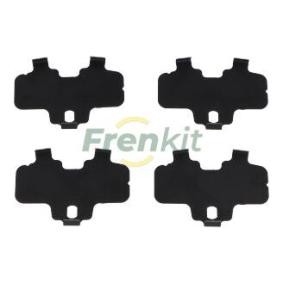 Acquista Sfoglia anticigolío, Pastiglia freno, (Piastra posteriore) da FRENKIT 940212 a buon mercato per soli 6,01 €