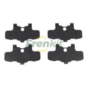 Compre Película anti-chiadeiras, pastilha travão (placa traseira) da FRENKIT 940241 a um preço baixo por 5,24 €
