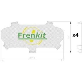 Köp Anti-skrik-folie, bromsbelägg (skivor) av FRENKIT 940300 till det låga priset 59,73 kr