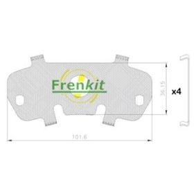 Compre Película anti-chiadeiras, pastilha travão (placa traseira) da FRENKIT 940308 a um preço baixo por 5,84 €