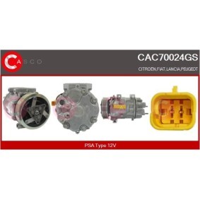 Acquista Compressore aria condizionata da CASCO CAC70043GS a buon mercato per soli 576,35 €