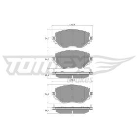 Bremsbeläge von TOMEX brakes für Colt VII (VB) günstig online kaufen
