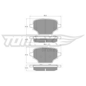Köp Bromsbelägg av TOMEX brakes TX 19-92 till det låga priset 456,22 kr
