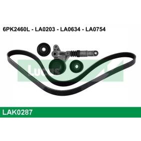 Acquista Kit Cinghie Poly-V da LUCAS LAK0287 a buon mercato per soli 121,79 €