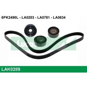 Acquista Kit Cinghie Poly-V da LUCAS LAK0289 a buon mercato per soli 108,55 €
