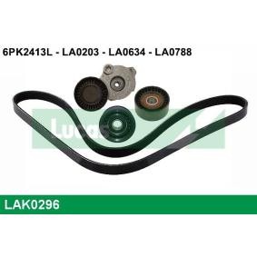 Acquista Kit Cinghie Poly-V da LUCAS LAK0296 a buon mercato per soli 38,95 €