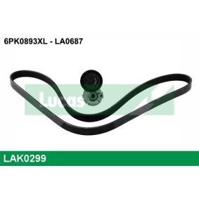 Keilrippenriemensatz von LUCAS LAK0299