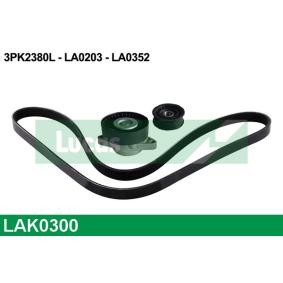 Keilrippenriemensatz von LUCAS günstig für 118,45 €