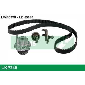 Wasserpumpe + Zahnriemensatz von LUCAS LKP245