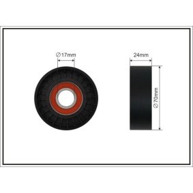 Compre Rolo tensor, correia trapezoidal estriada da CAFFARO 500681 a um preço baixo por 16,95 €