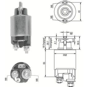 Magnetschalter, Anlasser 940113050233 DAIHATSU von MAGNETI MARELLI