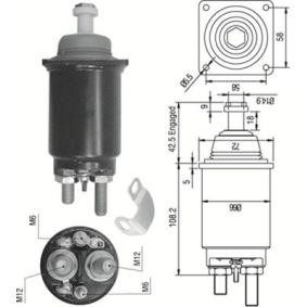 Magnetschalter, Anlasser von MAGNETI MARELLI 940113050313