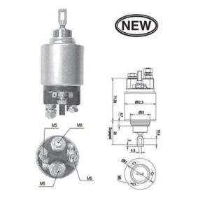 Compre Interruptor electromagnético, motor de arranque da MAGNETI MARELLI 940113050555 a um preço baixo por 36,65 €