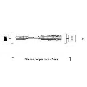 Acquista Kit cavi candele da MAGNETI MARELLI 941175190760 a buon mercato per soli 44,79 €