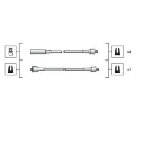 Acquista Kit cavi candele da MAGNETI MARELLI 941318111025 a buon mercato per soli 12,97 €