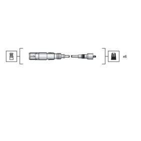 Acquista Kit cavi candele da MAGNETI MARELLI 941318111043 a buon mercato per soli 58,67 €