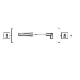Compre Jogo de cabos de ignição da MAGNETI MARELLI 941318111143 a um preço baixo por 24,67 €