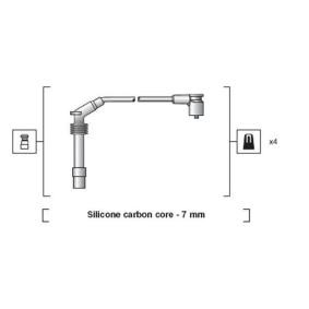 Compre Jogo de cabos de ignição da MAGNETI MARELLI 941318111160 a um preço baixo por 48,34 €