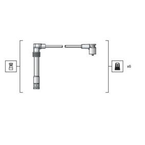 Acquista Kit cavi candele da MAGNETI MARELLI 941318111162 a buon mercato per soli 73,44 €