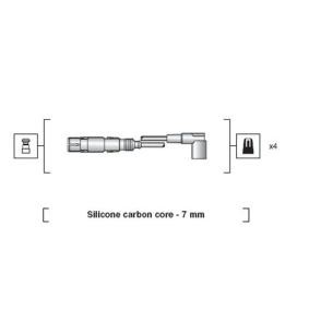 Compre Jogo de cabos de ignição da MAGNETI MARELLI 941318111163 a um preço baixo por 39,49 €
